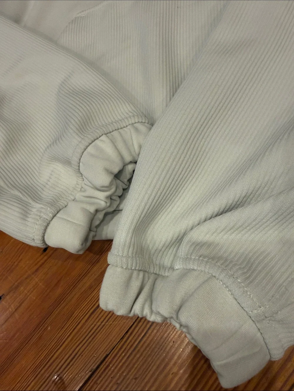 Women's White Half-Zip Funnel Neck Pullover